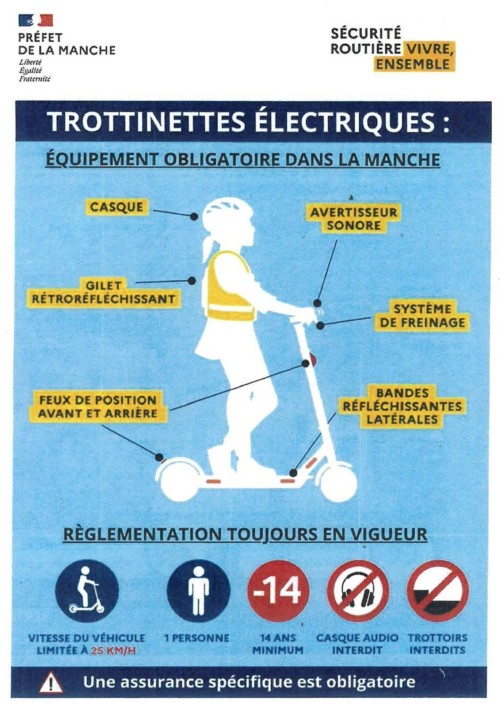 Nouvelle r&eacute;glementation : casque et gilet haute visibilit&eacute; obligatoires